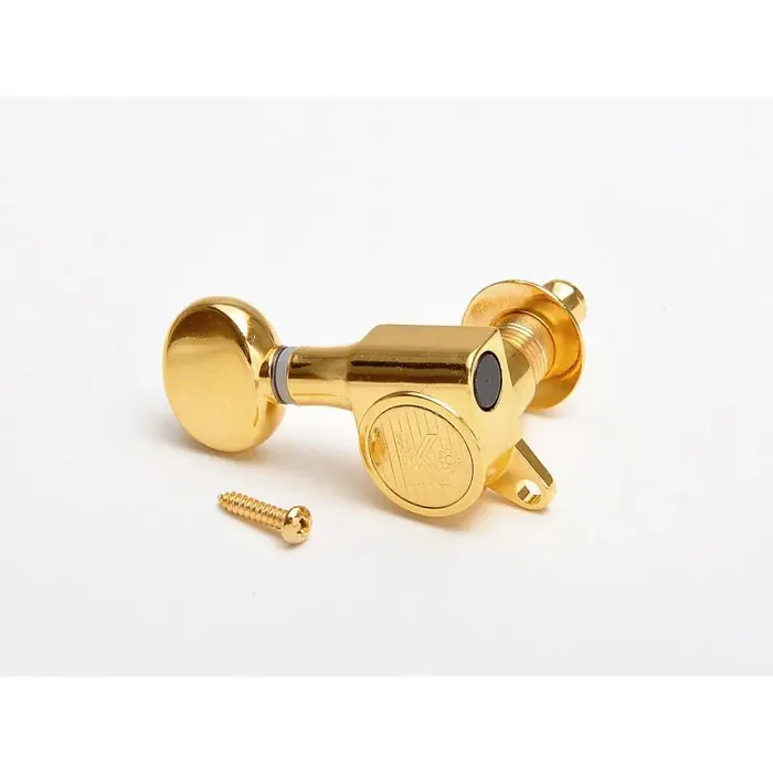 Kluson Roundbacks Ovaal 6 Rechts Gold