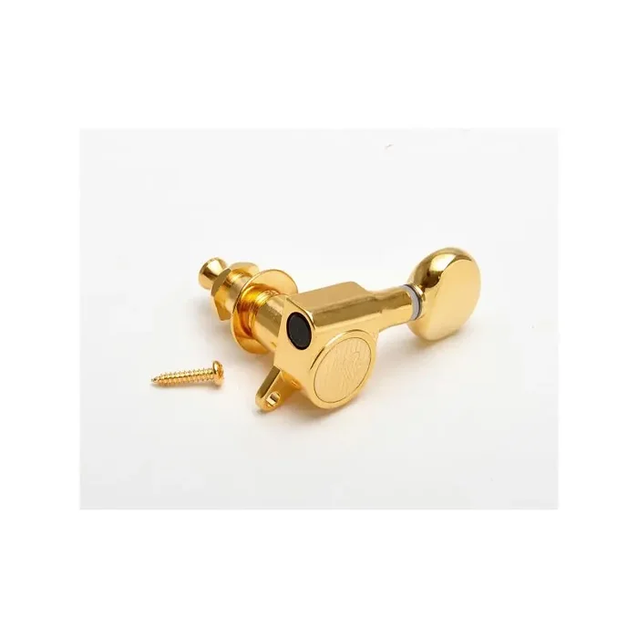 Kluson Roundbacks, oval klein, 3+3, 45°, gold