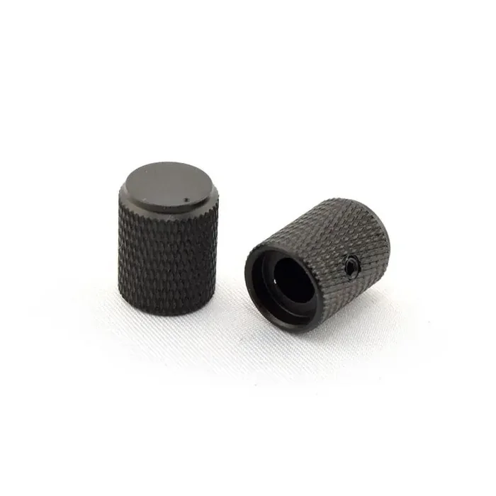 Knob Aluminium RED, 12 x 15,4 mm, picture shows black knob!