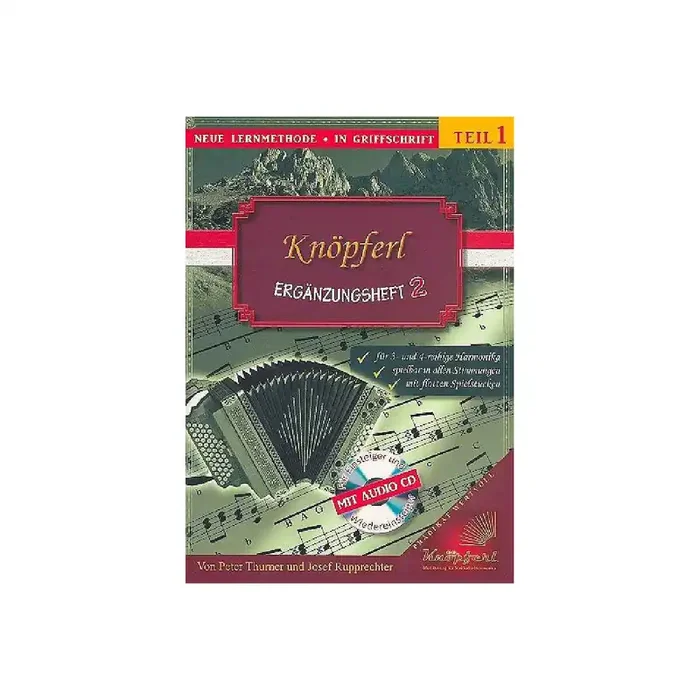Knöpferl Band 1 Ergänzungsheft 2 (+CD)