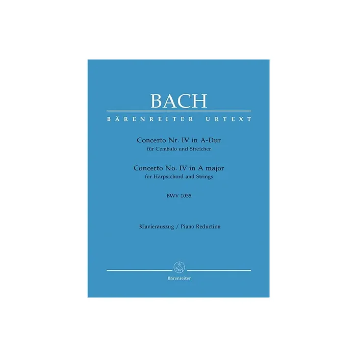 Konzert A-Dur BWV1055 für Cembalo