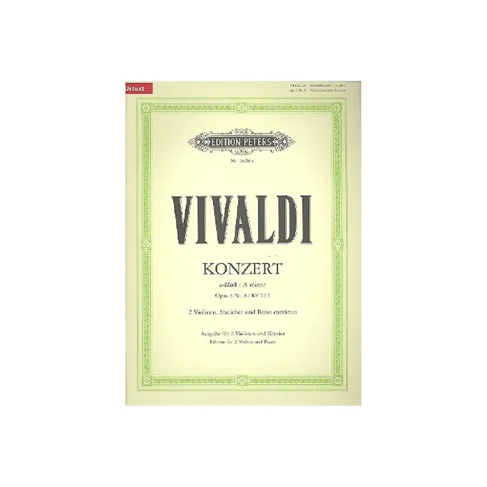 Konzert a-Moll op.3,8 RV522 für 2 Violinen, Streicher und Bc