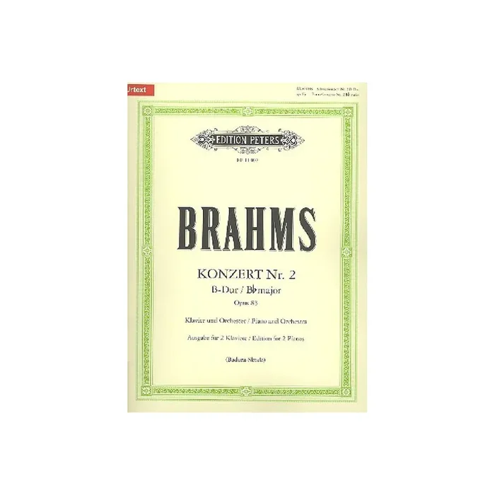 Konzert B-Dur Nr.2 op.83 für Klavier und Orchester
