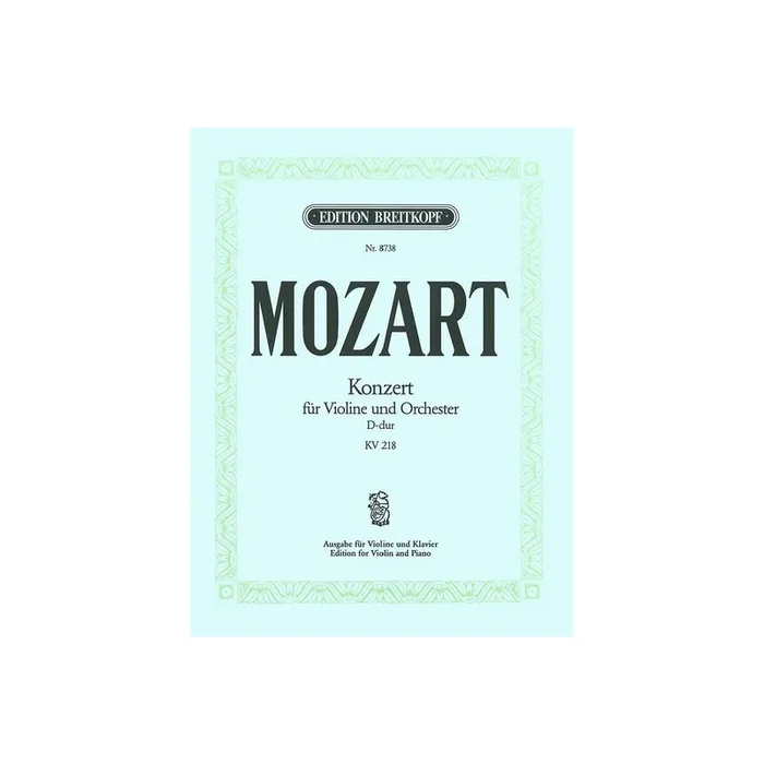 Konzert D-Dur KV218