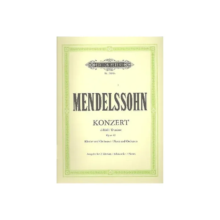 Konzert d-Moll Nr.2 op.40 für Klavier und Orchester
