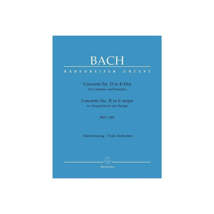 Konzert E-Dur Nr.2 BWV1053 für