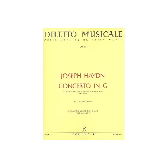 Konzert G-Dur Hob.VIIa 4