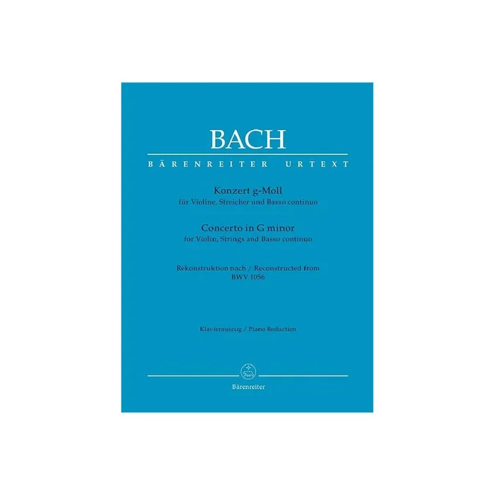 Konzert g-Moll BWV1056 für Violine, Streicher und Bc
