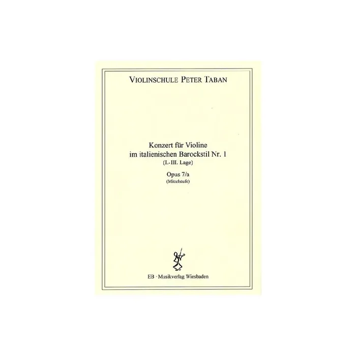 Konzert im italienischen Barockstil Nr.1 op.7a