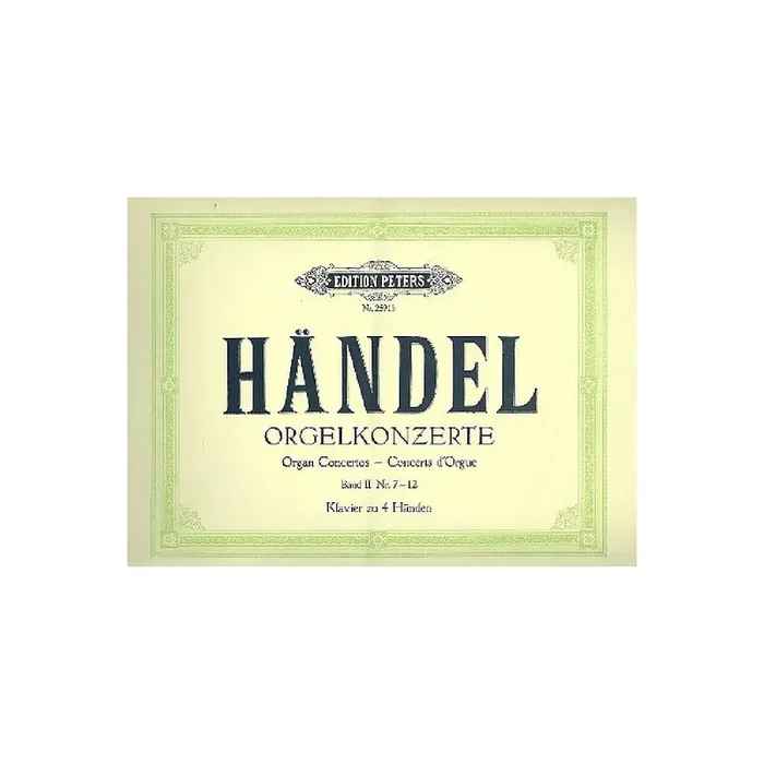 Konzerte op.7 Band 2 (Nr.7-12) für Orgel und Streichorchester