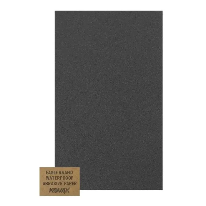 Kovax standard water proof sanding paper, pack of 10, 600 grit