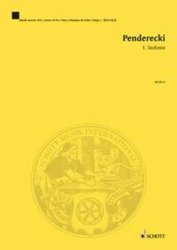 Krzysztof Penderecki 1. Symphony Orchester