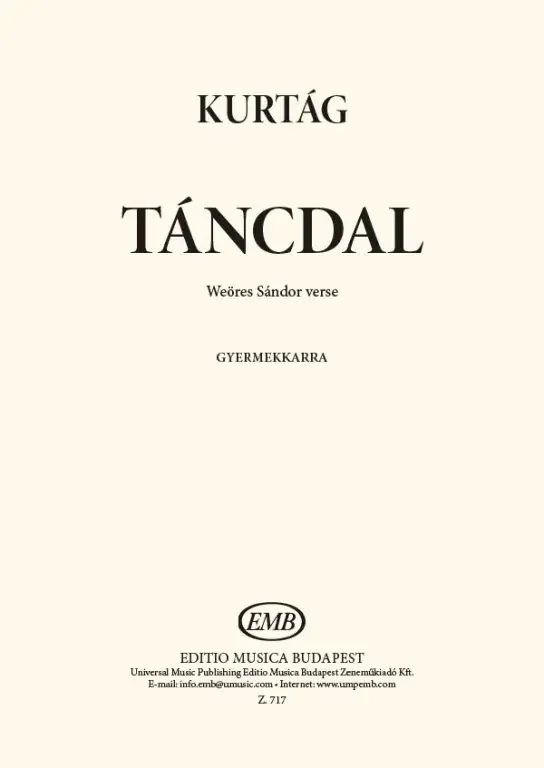 Kurtág György Táncdal