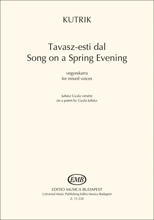 Kutrik Bence Song on a Spring Evening