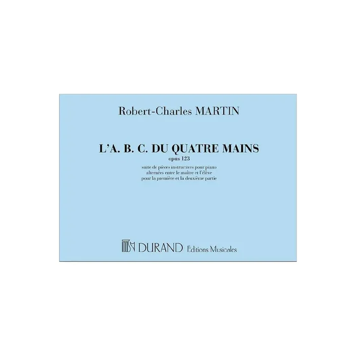 L‘abc du 4 mains op.123 pour
