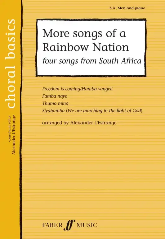 L‘Estrange, Alexander More songs of a Rainbow Nation SA/Men