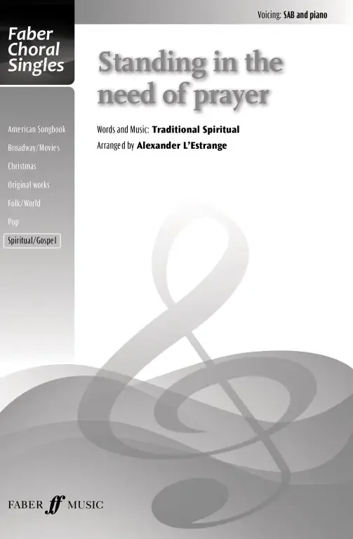 L‘Estrange, Alexander Standing in the need of prayer. (FCS)