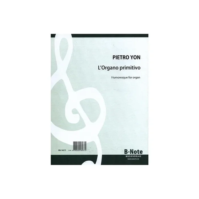 L‘Organo primitivo für Orgel