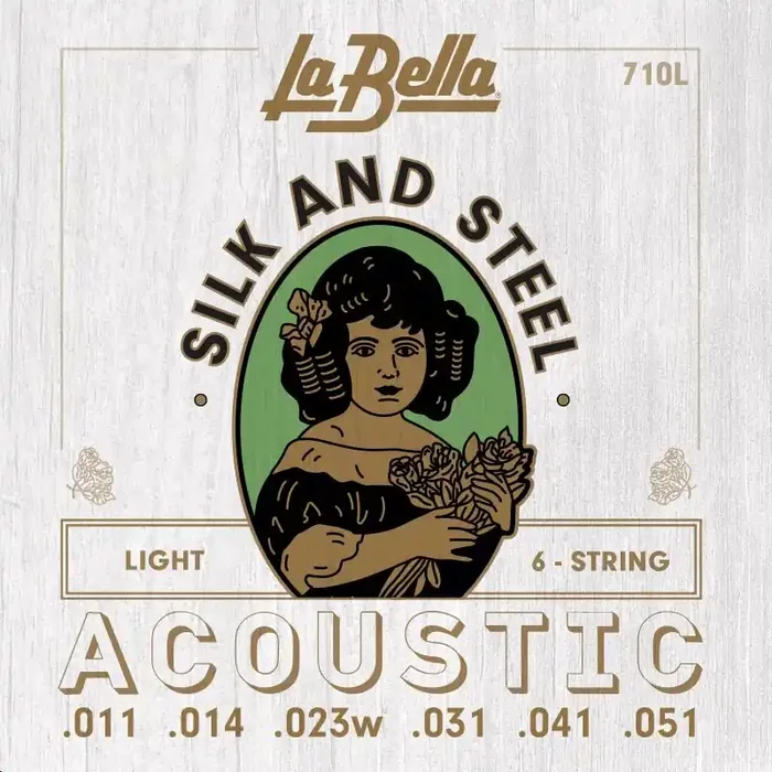 La Bella 710 Silk & Steel Acoustic