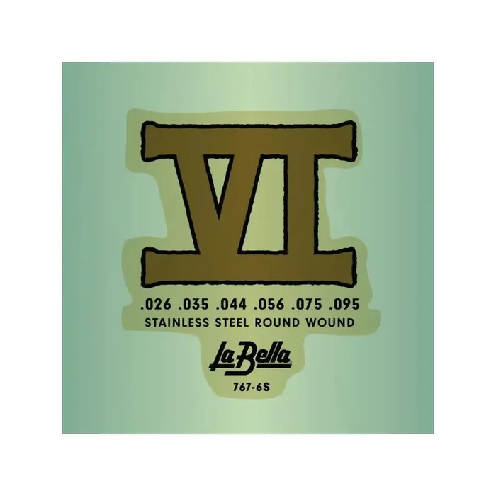 La Bella 767-6S Bass VI st.st.rw 026/095