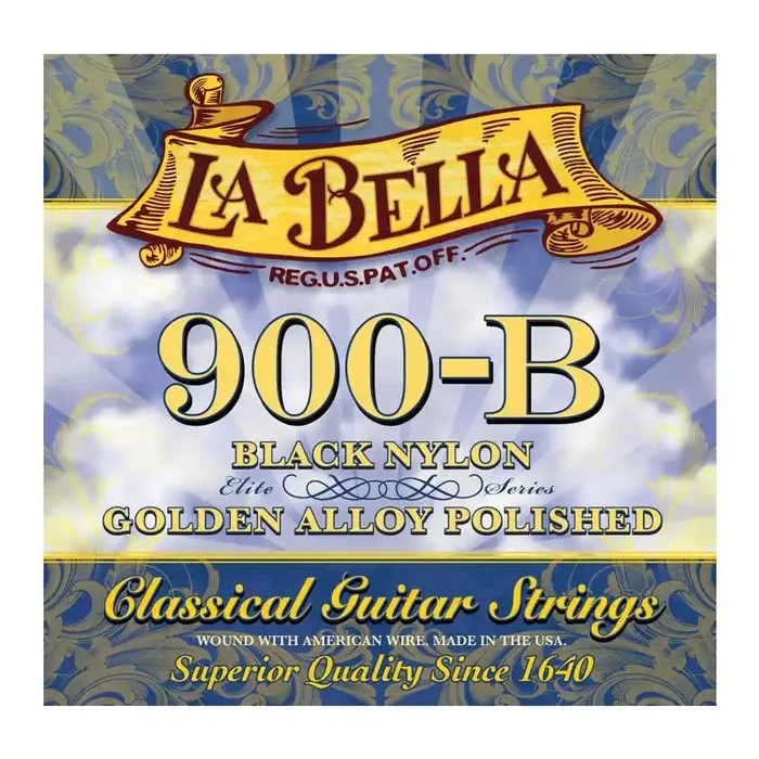 La Bella 900 B Golden Superior/Black Nylon