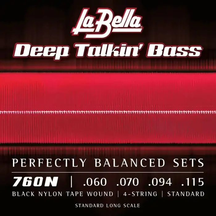 La Bella Deep Talkin‘ Black Nylon Bass 060/115