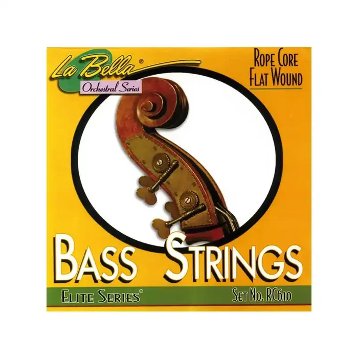 La Bella Double Bass RC610 chr.st. flatw