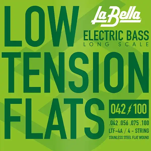 La Bella LTF Low Tension Flex Flats Bass Saitensatz E-Bass
