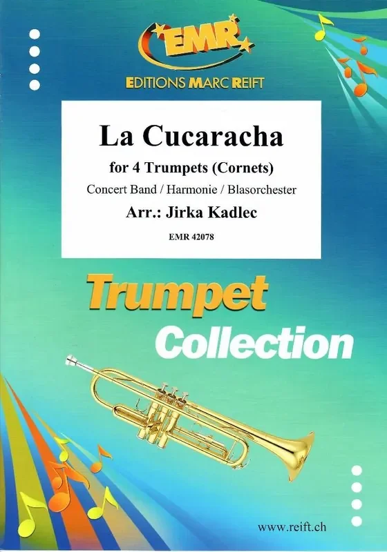 La Cucaracha (Arr. Jirka Kadlec) Blasorchester mit Solo