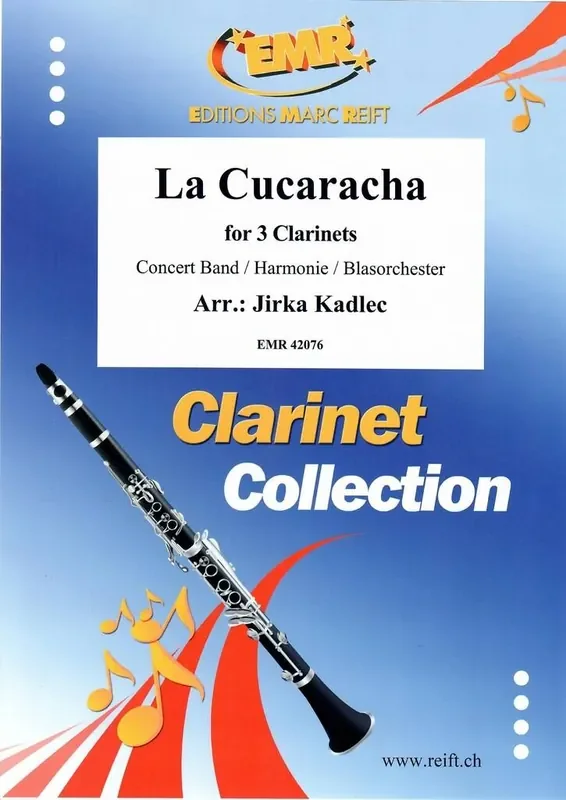 La Cucaracha (Arr. Jirka Kadlec) Blasorchester mit Solo