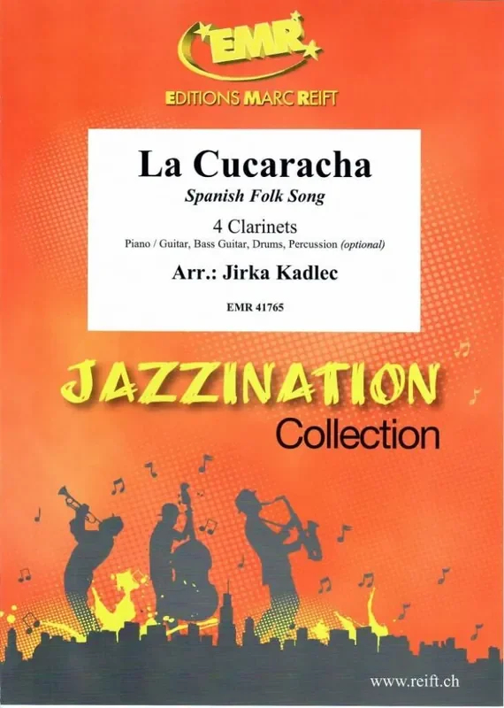 La Cucaracha (Arr. Jirka Kadlec) Klarinette Ensemble
