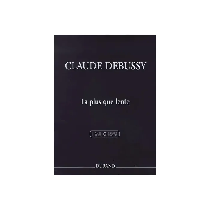 La plus que lente pour piano