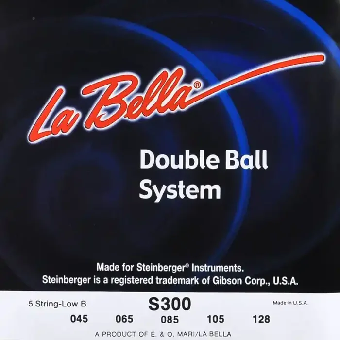 LaBellaDouble Ball End System string set electric 5-string bass, for Steinberger, standard, 045-065-085-105-128