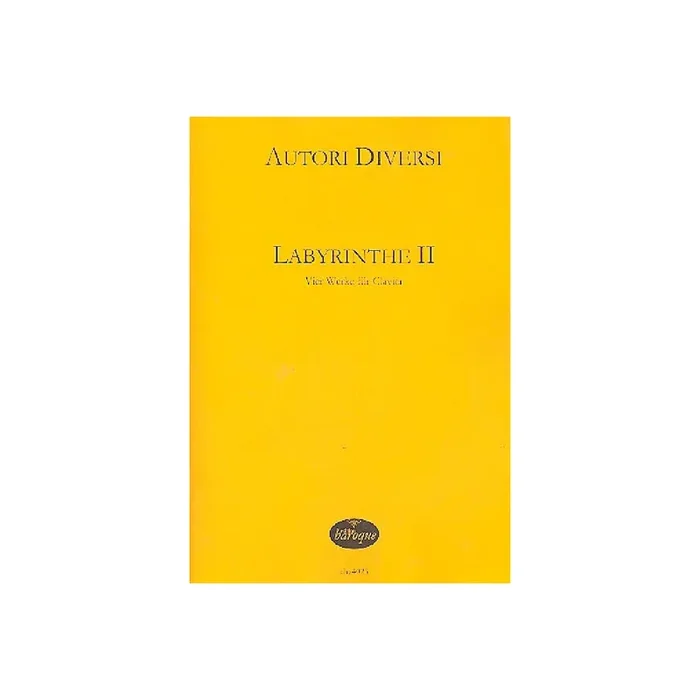Labyrinthe Band 2 für Klavier