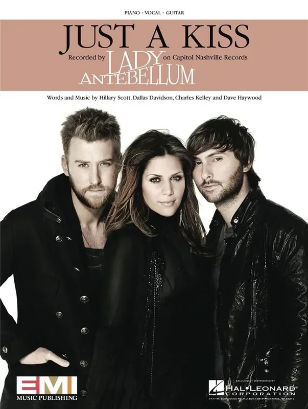 Lady Antebellum Just a Kiss Klavier, Gesang, Gitarre (Songbooks)