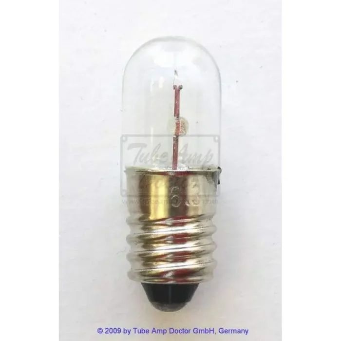 Lamp , 6.3 V, schroefdraad bijv. voor Vox AC30