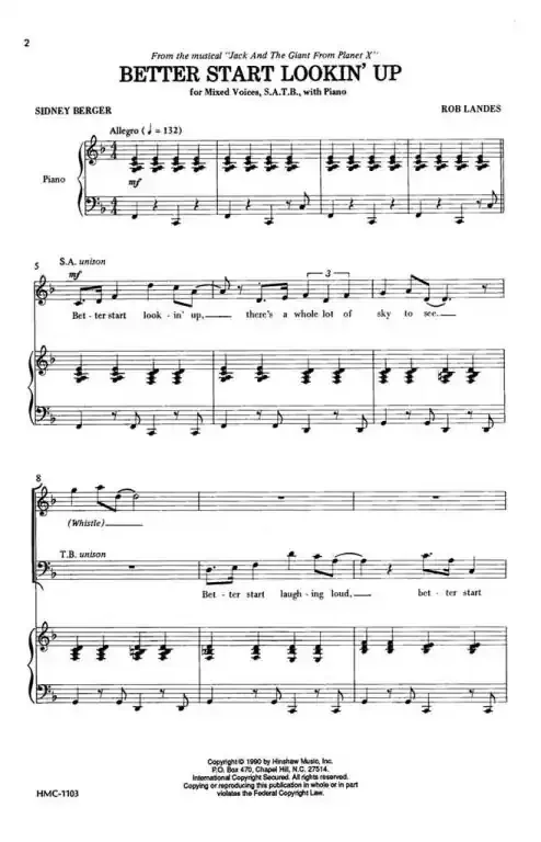 Landes, Rob Better Start Lookin‘ Up