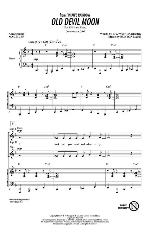 Lane, Burton Old Devil Moon