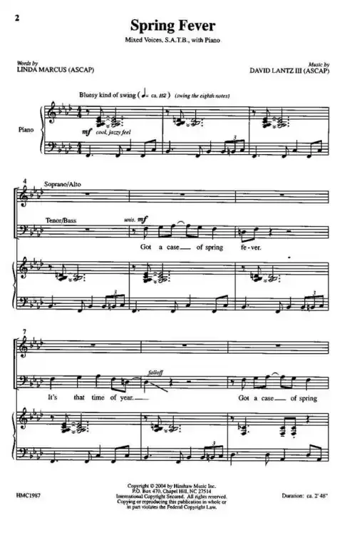 Lantz, David III Spring Fever