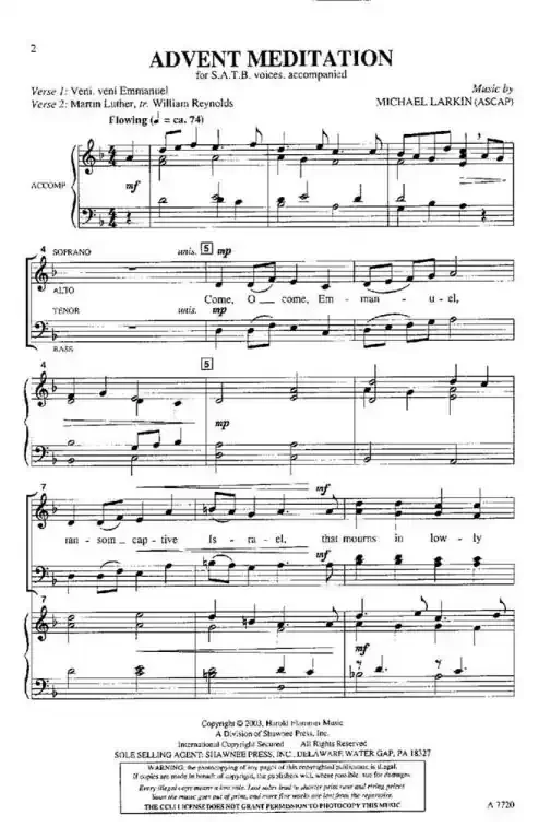 Larkin, Michael Advent Meditation