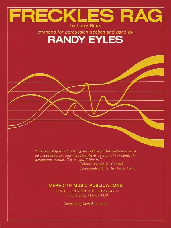 Larry Buck Freckles Rag (Arr. Randy Eyles) Blasorchester mit Solo