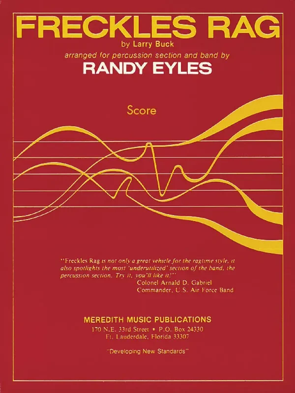 Larry Buck Freckles Rag (Arr. Randy Eyles) Blasorchester mit Solo