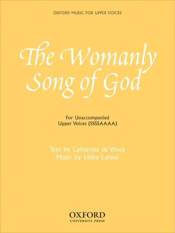 Larsen, Libby The Womanly Song Of God