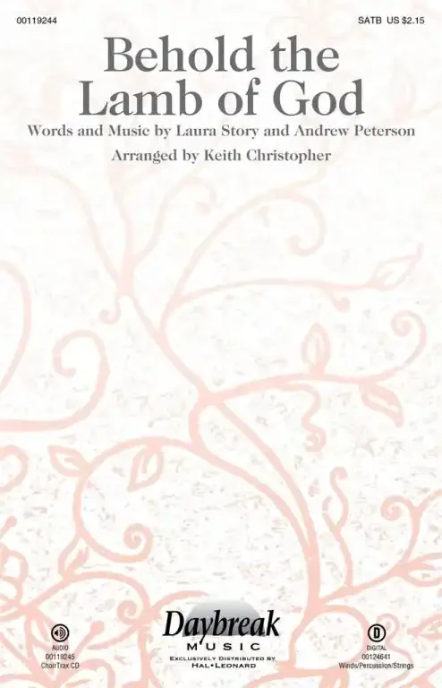 Larson, Andrew Behold the Lamb of God