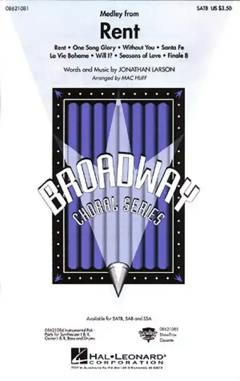 Larson, Jonathan Rent (Medley)