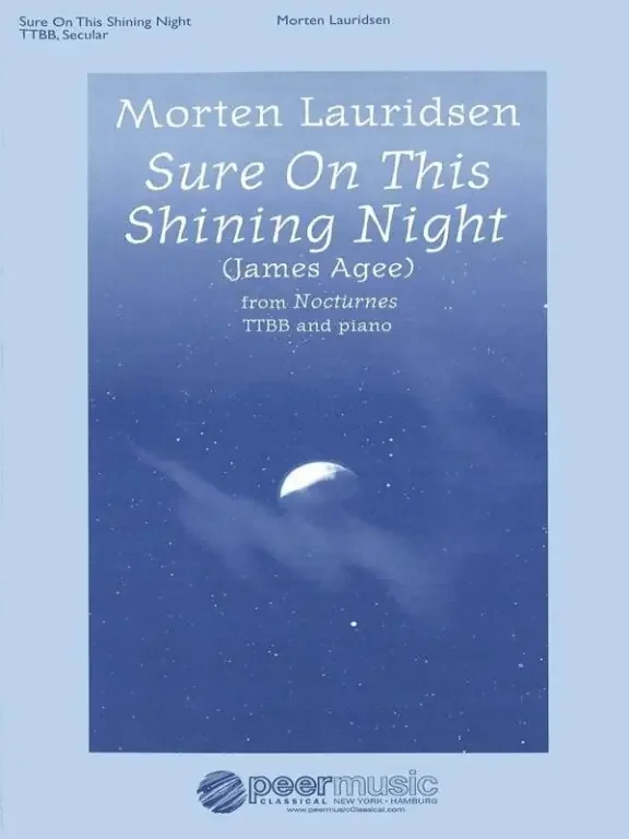 Lauridsen, Morten Sure On This Shining Night