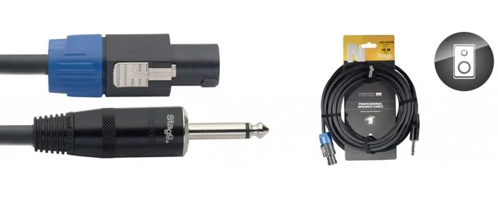 Lautsprecher-Kabel 6.0m Stagg SSP6SP15