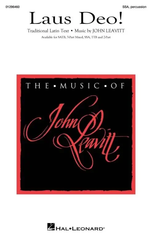 Leavitt, John Laus Deo!