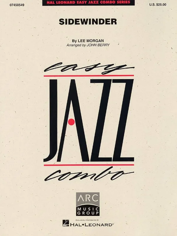 Lee Morgan Sidewinder (Arr. John Berry) Jazz Ensemble