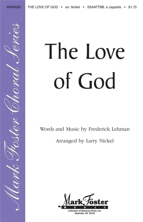 Lehman, Frederick H. The Love of God